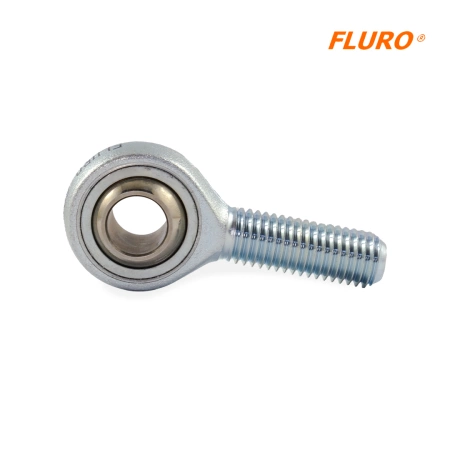 Główka cięgła / główka cięgna - uniball GALSW 8 C2 FLURO - M8 lewy zewnętrzny (męski)